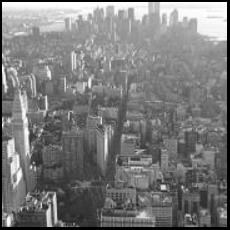 View South from atop the Empire State Building
